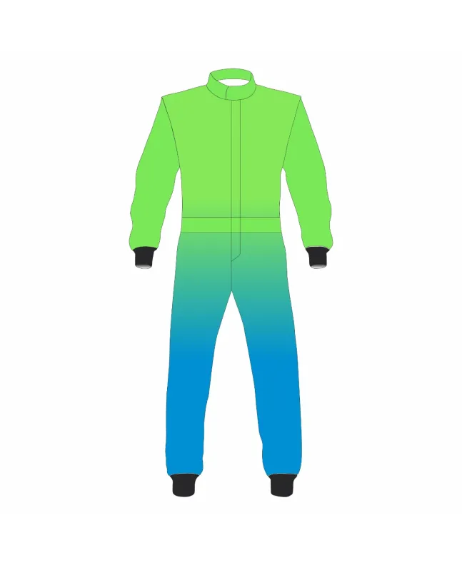 Green-Blue-Kart-Racing-Suit-Front-View