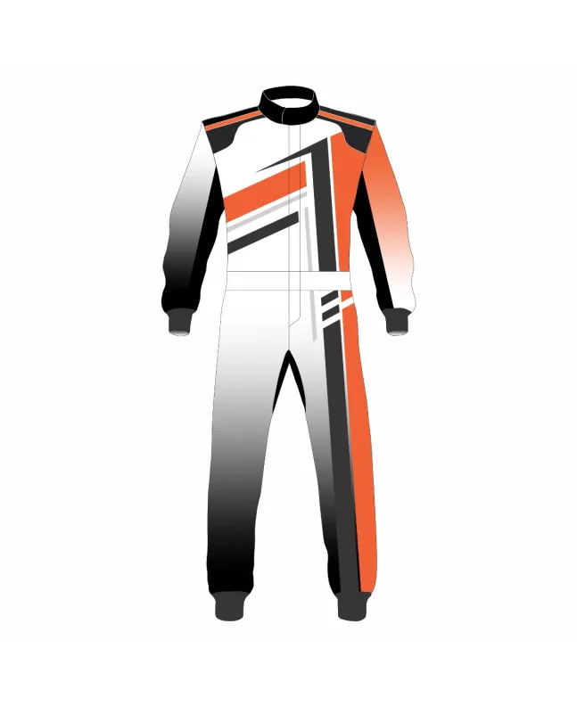 Orange-Kart-Racing-Suit-Front-View