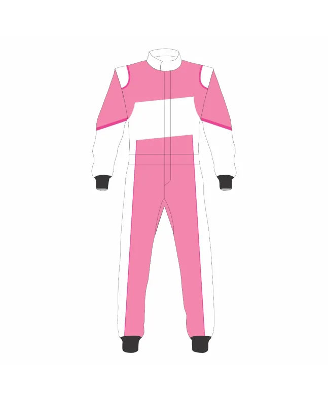 Pink-White-Kart-Racing-Suit-Front-View