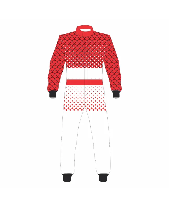 Singapore-Red-Designer-Kart-Racing-Suit-Front-View