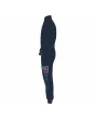 Black-Doted-Kart-Racing-Suit-Left-View