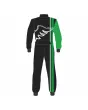 Black-Green-White-Wings-Kart-Racing-Suit-Back-View