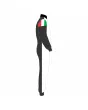 Black-Red-White-Italy-Kart-Racing-Suit-Right-View
