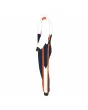 Black-White-Orange-Kart-Racing-Suit-Left-View