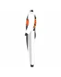 Black-White-Orange-Wings-KArt-Racing-Suit-Left-View