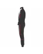 Black-White-Red-Kart-Racing-Suit-Left-View
