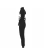 Black-White-Wings-Kart-Racing-Suit-Left-View