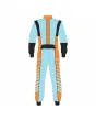 Blue-Orange-Black-Kart-Racing-Suit-Back-View