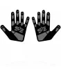 Kart-Racing-Gloves-Black-White-Back-View
