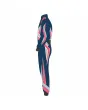 Navy-Blue-Pink-Kart-Racing-Suit-Left-View