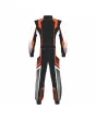 Orange-Black-White-Kart-Racing-Suit-Back-View