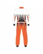 Orange-Grey-White-Kart-Racing-Suit-Back-View