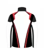 Team-Jacket-Windbreaker-Softshell-Jacket-Black-Red-White-Back-View
