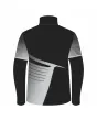 Team-Jacket-Windbreaker-Softshell-Jacket-Black-Silver-Back-View