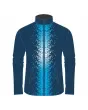 Team-Jacket-Windbreaker-Softshell-Jacket-Blue-Doted-Front-View