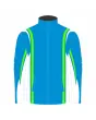 Team-Jacket-Windbreaker-Softshell-Jacket-Blue-Green-White-Front-View