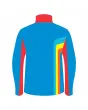 Team-Jacket-Windbreaker-Softshell-Jacket-Blue-Yellow-Lines-Back-View