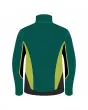 Team-Jacket-Windbreaker-Softshell-Jacket-Green-Black-Back-View