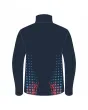 Team-Jacket-Windbreaker-Softshell-Jacket-Navy-Doted-Back-View