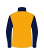 Team-Jacket-Windbreaker-Softshell-Jacket-Navy-Yellow-Red-Back-View