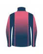 Team-Jacket-Windbreaker-Softshell-Jacket-Pink-Navy-Back-View