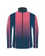 Team-Jacket-Windbreaker-Softshell-Jacket-Pink-Navy-Front-View