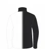 Team-Jacket-Windbreaker-Softshell-Jacket-White-Black-Back-View