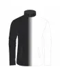 Team-Jacket-Windbreaker-Softshell-Jacket-White-Black-Front-View