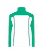 Team-Jacket-Windbreaker-Softshell-Jacket-White-Green-Back-View