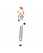 White-Orange-Navy-KArt-Racing-Suit-Right-View