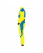 Yellow-Blue-Kart Racing-Suit-Left-View