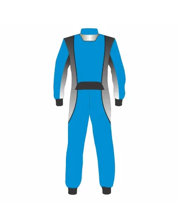 Blue-Silver-Kart-Racing-Suit-Front-View