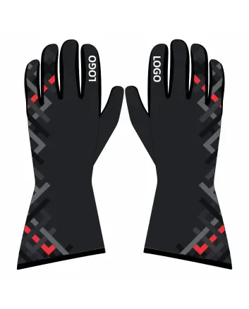 Kart-Racing-Gloves-Black-Front-View