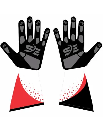 Kart-Racing-Gloves-Red-Front-View