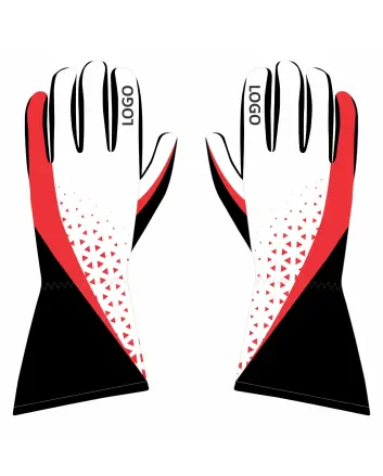 Kart-Racing-Gloves-Red-Front-View