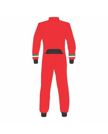 Red-Cream-Kart-Racing-Suit-Front-View