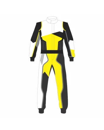 Yellow-White-Black-Kart-Racing-Suit-Front-View
