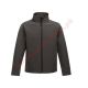 Custom Soft Shell Jacket Brown| Water Resistant | Wind Breaker