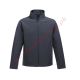 Custom Soft Shell Jacket French Navy| Water Resistant | Wind Breaker