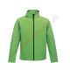 Custom Soft Shell Jacket Kelly Green| Water Resistant | Wind Breaker