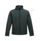 Custom Soft Shell Jacket Dark Spruce| Water Resistant | Wind Breaker